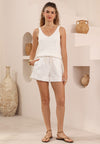 Ramie Shorts - Ivory