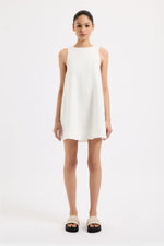 Nemi Linen Dress - White