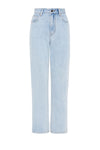 Organic Straight Leg Jean - Clear Blue