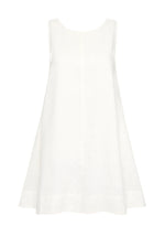 Nemi Linen Dress - White