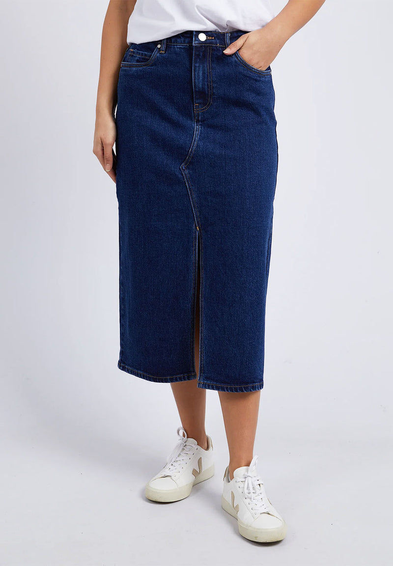 Scout Midi Skirt - Dark Blue
