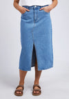 Scout Midi Skirt - Light Blue
