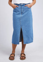 Scout Midi Skirt - Light Blue