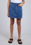 Selina Skirt - Mid Blue