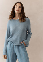 Spring Knit - Pacific Blue
