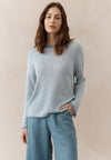 Spring Knit - Pacific Blue Stripe