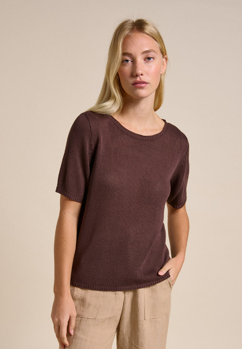Spring Tee -Chocolate – The Change Room