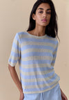 Stripe Summer Tee - Blue