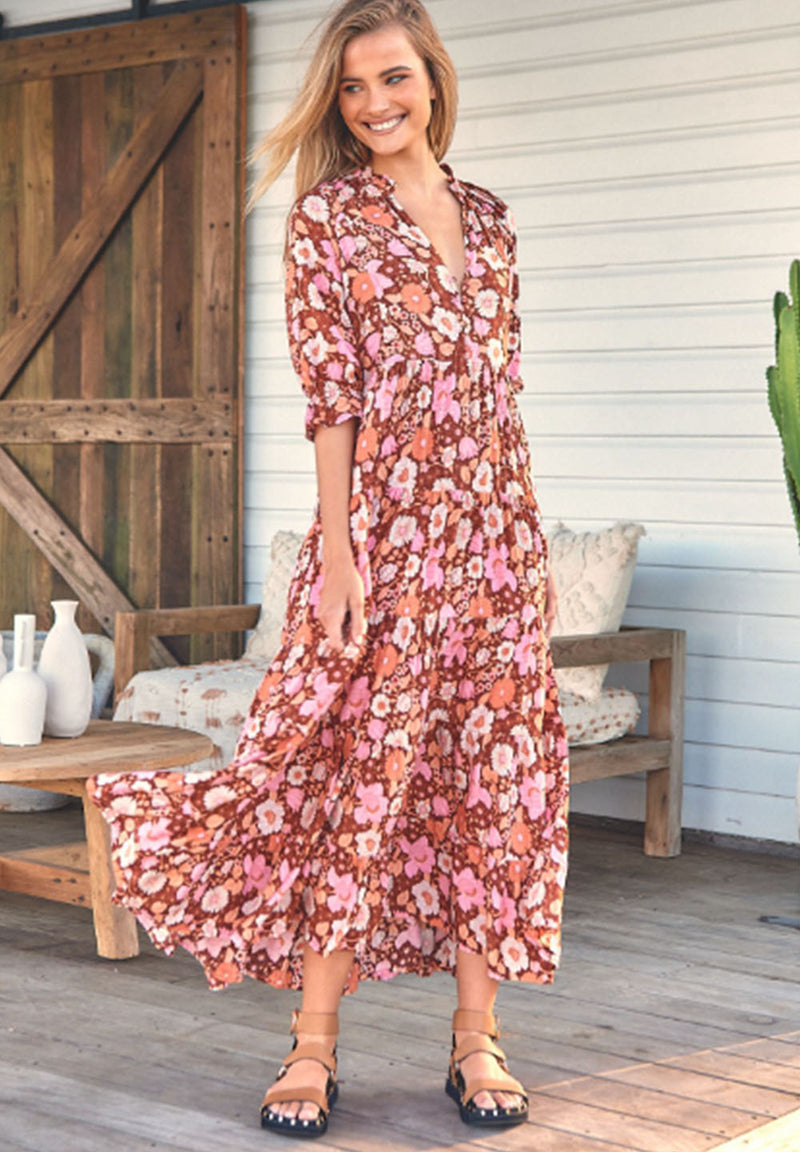 Tillie Maxi Dress - Pixie Print