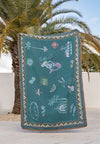 Sea Song Mermaid Art Throw Rug