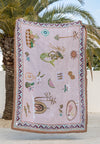 Sea Song Mermaid Art Throw Rug