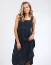 Sage Dress - Dark Sapphire
