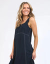 Sage Dress - Dark Sapphire