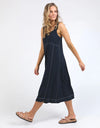 Sage Dress - Dark Sapphire