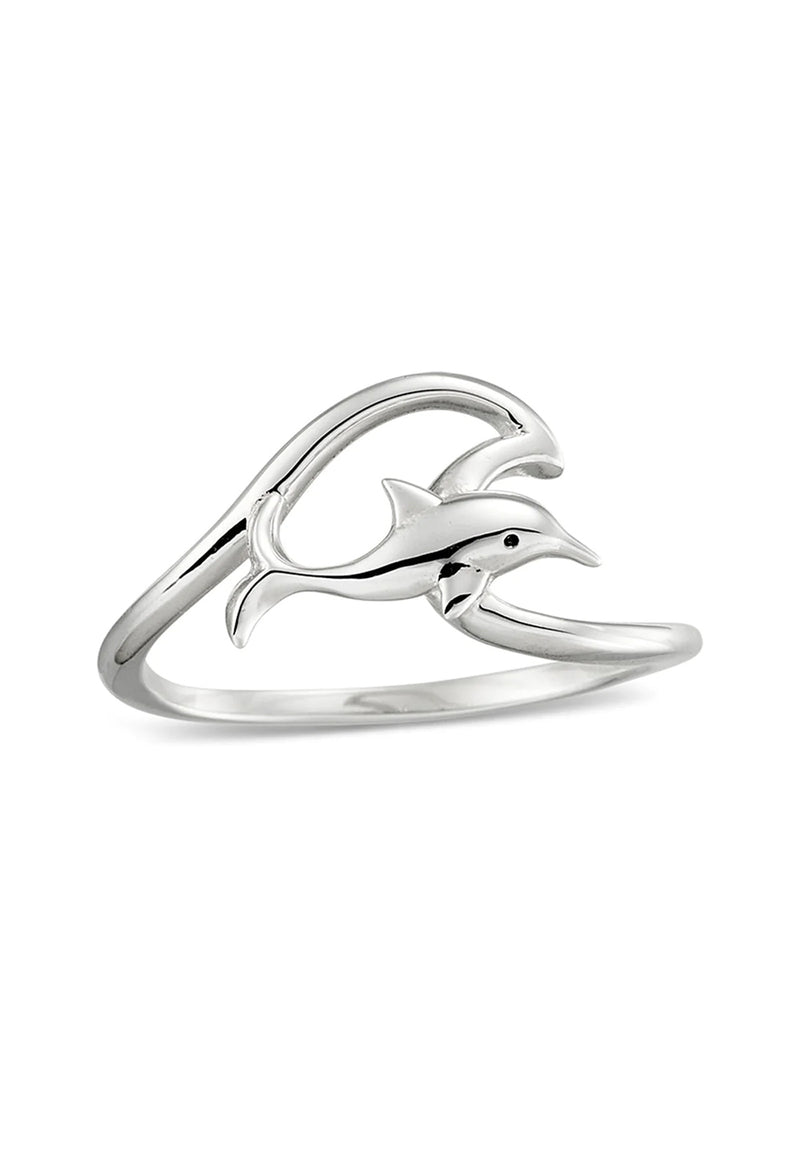 Gliding Dolphin Ring