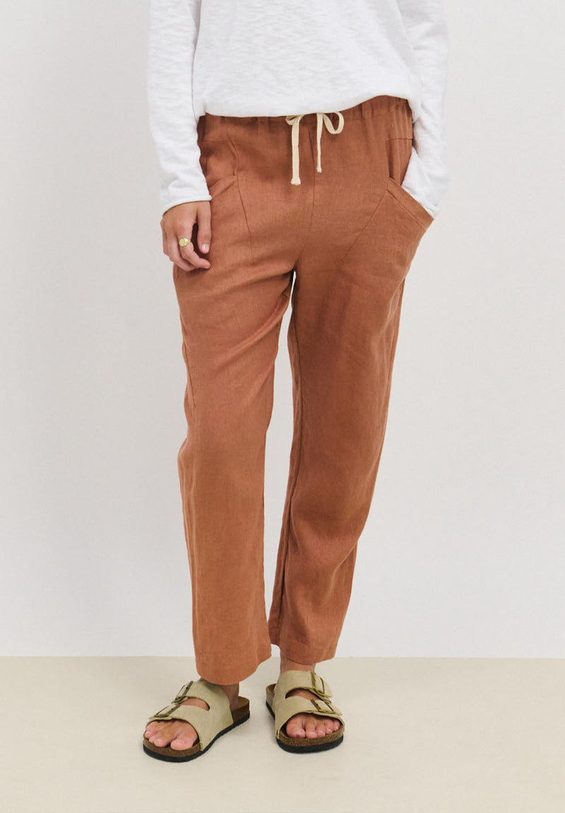 Luxe Pant - Terracotta