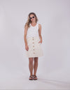 Amanda Skirt - Ecru