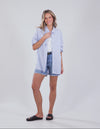 Carrie Shirt - Subdued Blue