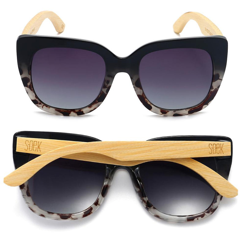 Riviera Sunglasses - Black / Ivory Tortoise