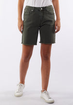 Aja Bermuda Shorts - Khaki