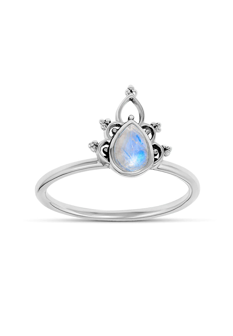 Divine Archway Moonstone Ring