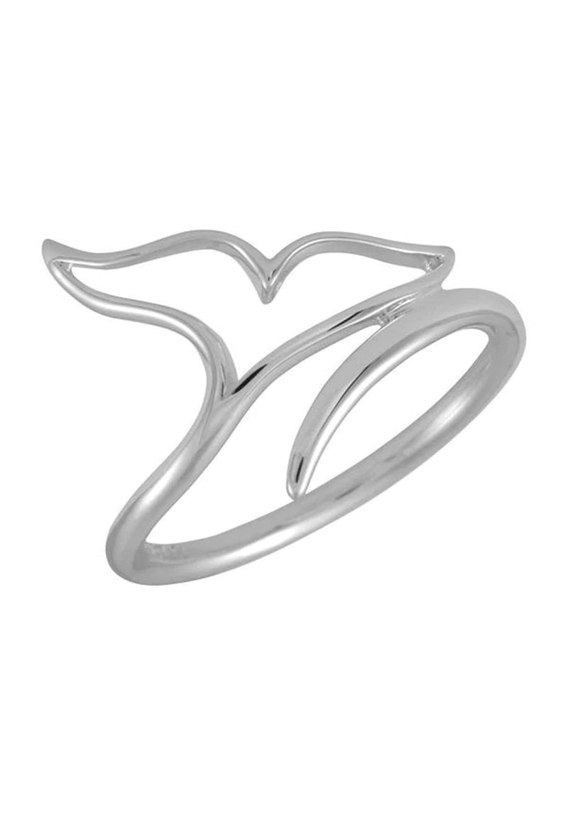 Whale Enfold Ring
